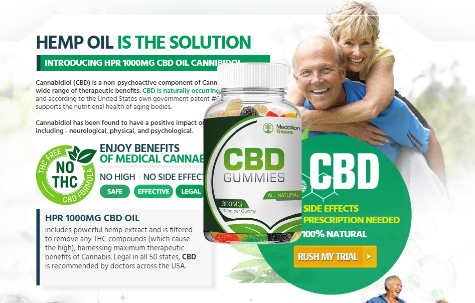 Medallion Greens CBD Gummies