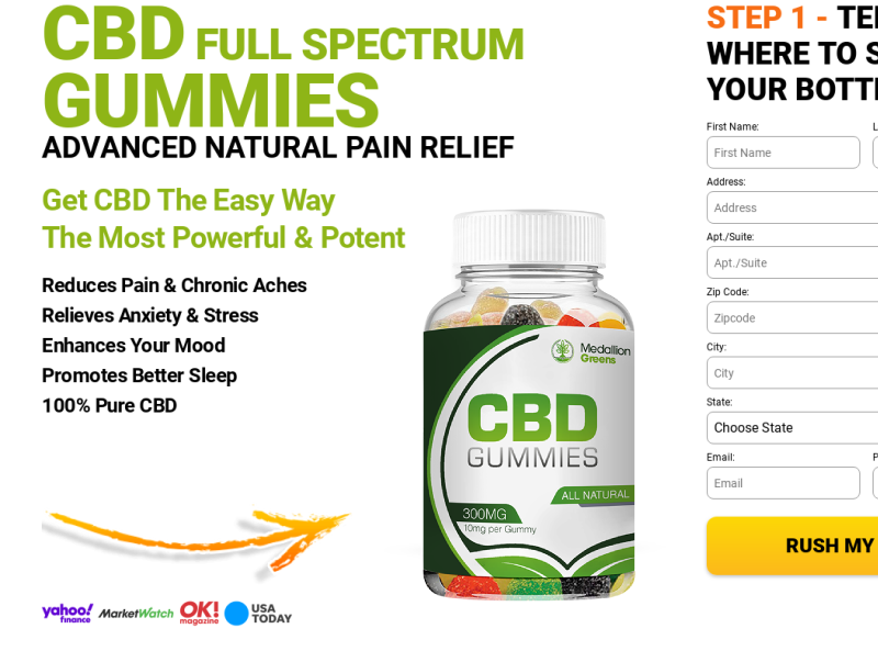 Medallion Greens CBD Gummies