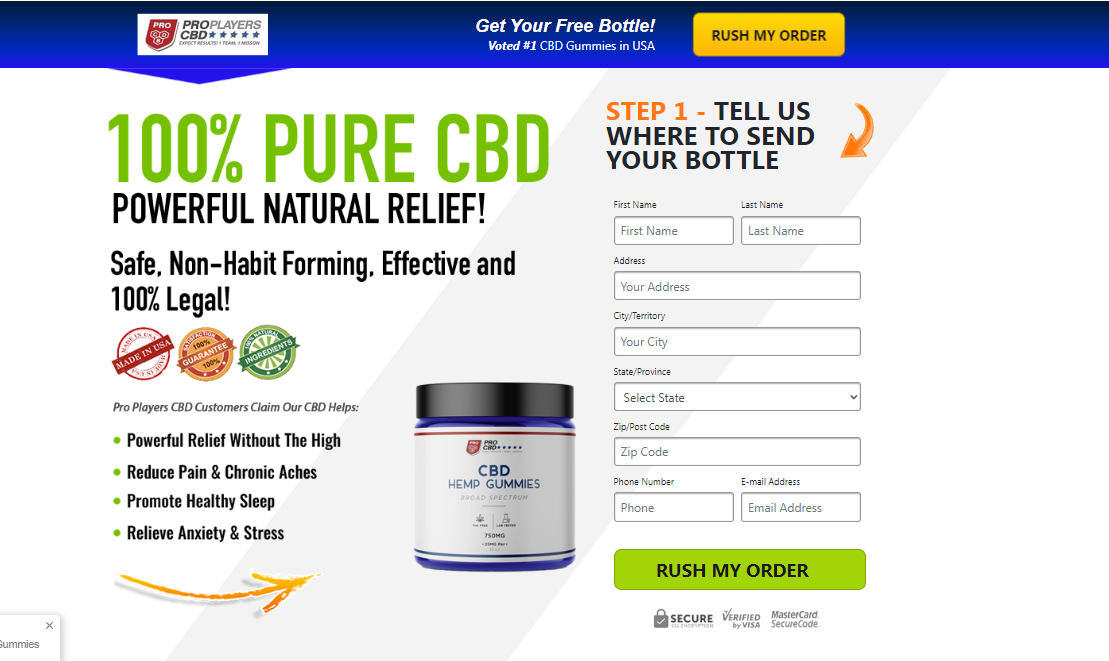 Pro CBD Hemp Gummies