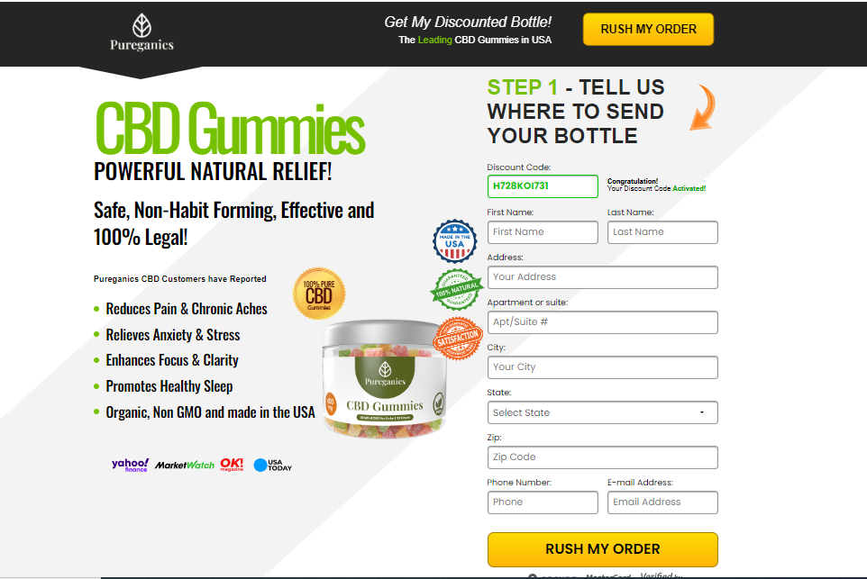 Pureganics CBD Gummies